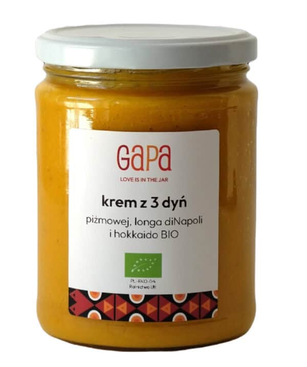 KREM Z TRZECH DYŃ - PIŻMOWEJ, LUNGA DI NAPOLI, HOKKAIDO BIO 450 g - GAPA (1 szt.)