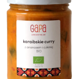 CURRY Z CUKINIĄ I ANANASEM KARAIBSKIE BIO 450 g - GAPA (1 szt.)