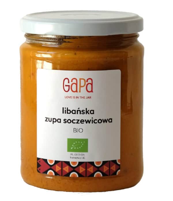 ZUPA Z SOCZEWICĄ LIBAŃSKA BIO 450 g - GAPA (1 szt.)