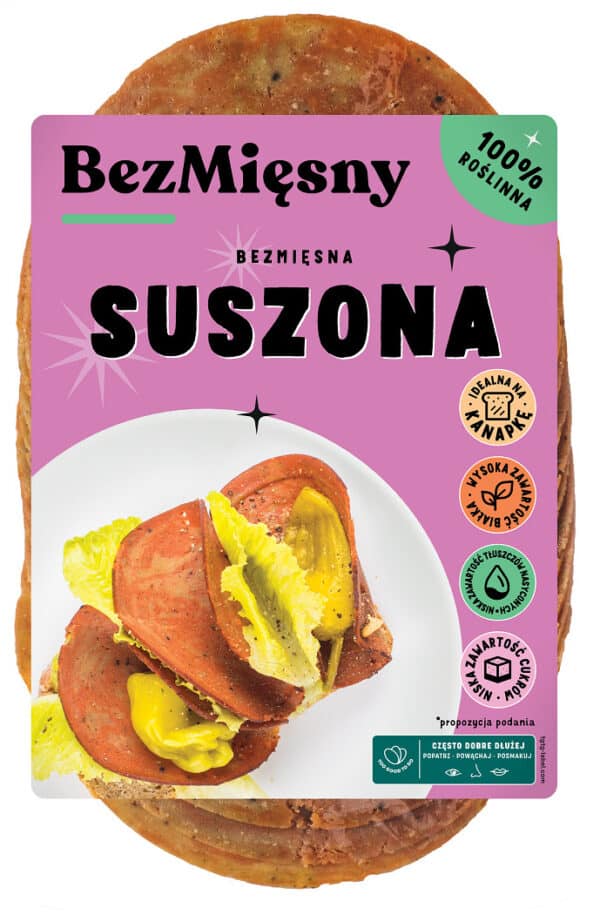 SUSZONA ROŚLINNA PLASTRY 100 g - BEZMIĘSNY (2 szt.)