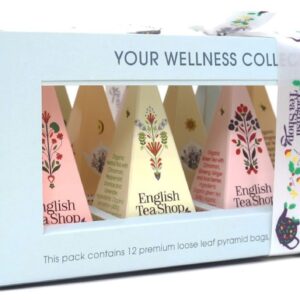 KOLEKCJA HERBATEK OWOCOWO - ZIOŁOWYCH BIO PIRAMIDKI (YOUR WELLNESS - 6 SMAKÓW) (12 x 2 g) 24 g - ENGLISH TEA SHOP (1 szt.)