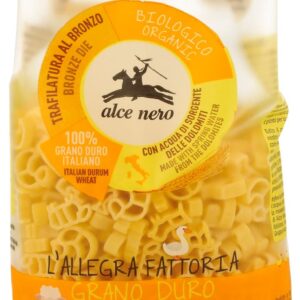 MAKARON (SEMOLINOWY) DLA DZIECI FARMA BIO 250 g - ALCE NERO (1 szt.)