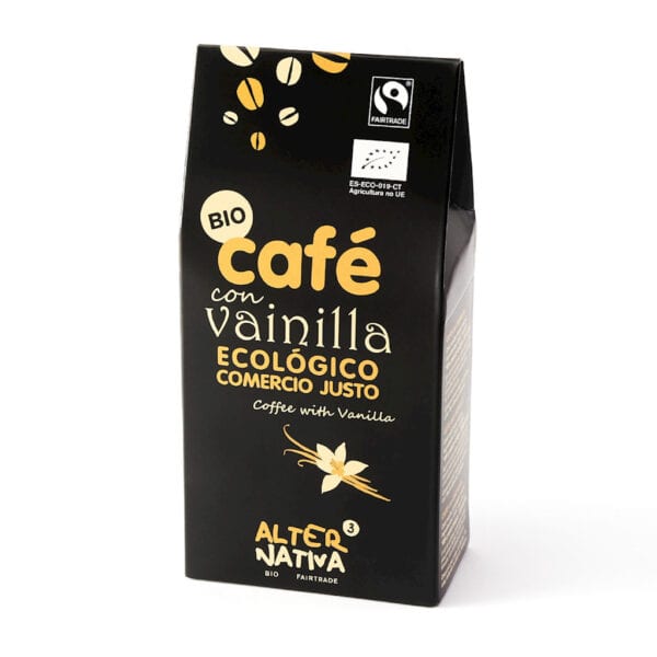 KAWA MIELONA ARABICA/ROBUSTA Z WANILIĄ FAIR TRADE BIO 125 g - ALTERNATIVA3 (1 szt.)