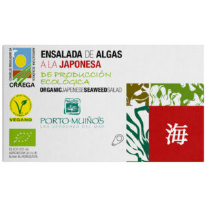 SAŁATKA Z ALG MORSKICH W STYLU JAPOŃSKIM BIO 120 g (90 g) - PORTO MUINOS (2 szt.)