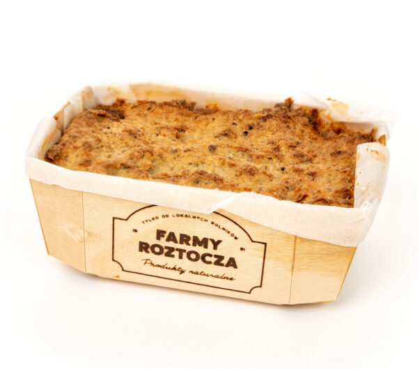 PASZTET Z ŻURAWINĄ BIO (około 0,40 kg) - FARMY ROZTOCZA (NA ZAMÓWIENIE)