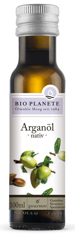 OLEJ ARGANOWY TŁOCZONY NA ZIMNO BIO 100 ml - BIO PLANETE (1 szt.)
