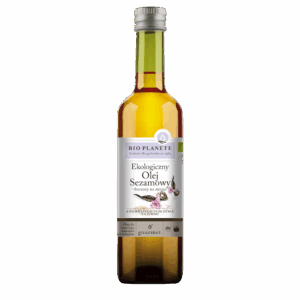 OLEJ SEZAMOWY TŁOCZONY NA ZIMNO BIO 500 ml - BIO PLANETE (1 szt.)