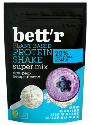 SHAKE PROTEINOWY BEZ DODATKU CUKRÓW BIO 500 g - BETT'R (1 szt.)