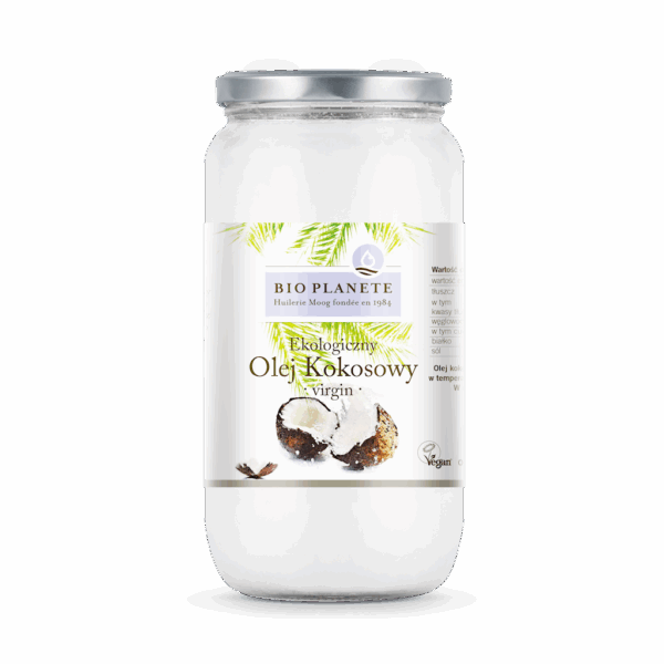 OLEJ KOKOSOWY VIRGIN BIO 950 ml - BIO PLANETE (1 szt.)