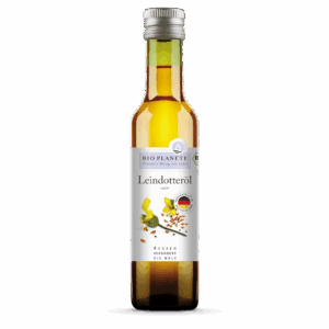 OLEJ Z LNIANKI (RYDZOWY) TŁOCZONY NA ZIMNO BIO 250 ml - BIO PLANETE (1 szt.)
