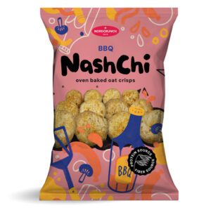 CHRUPKI PROTEINOWE O SMAKU BBQ 60 g - NORDCRUNCH (1 szt.)