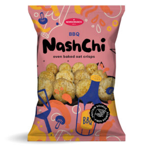 CHRUPKI PROTEINOWE O SMAKU BBQ 60 g - NORDCRUNCH (1 szt.)