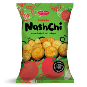 CHRUPKI PROTEINOWE O SMAKU POMIDOROWYM 60 g - NORDCRUNCH (1 szt.)