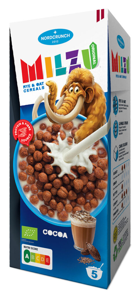 KULKI PROTEINOWE KAKAOWE BIO 150 g - NORDCRUNCH (MILZU) (1 szt.)