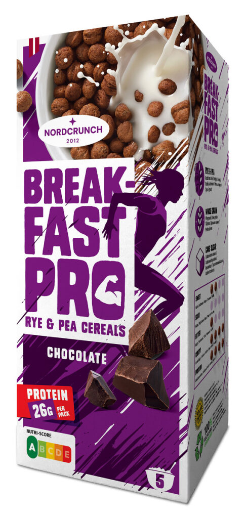 KULKI PROTEINOWE CZEKOLADOWE 150 g - NORDCRUNCH (BREAKFAST PRO) (1 szt.)