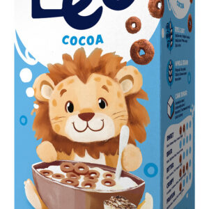 KÓŁKA ZBOŻOWE KAKAOWE DLA DZIECI BIO 150 g - NORDCRUNCH (HAPPY LEO) (1 szt.)