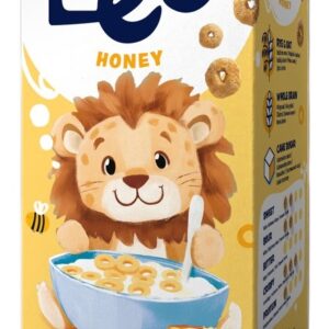 KÓŁKA ZBOŻOWE MIODOWE DLA DZIECI BIO 150 g - NORDCRUNCH (HAPPY LEO) (1 szt.)