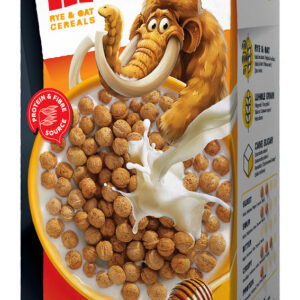 KULKI PROTEINOWE MIODOWE BIO 150 g - NORDCRUNCH (MILZU) (1 szt.)