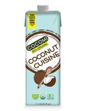 COCONUT MILK - NAPÓJ KOKOSOWY (17 % TŁUSZCZU) BIO 1 L - COCOMI (2 szt.)
