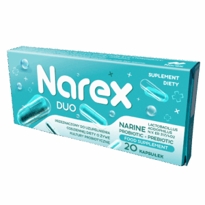 PROBIOTYK NARINE DUO 20 KAPSUŁEK - NAREX (1 szt.)