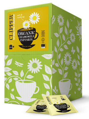 HERBATKA RUMIANKOWA FAIR TRADE BIO (250 x 1,5 g) 375 g - CLIPPER (1 szt.)