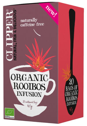 HERBATKA ROOIBOS BIO (20 x 2 g) 40 g - CLIPPER (2 szt.)