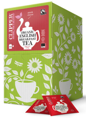 HERBATA ENGLISH BREAKFAST FAIR TRADE BIO (250 x 2,2 g) 550 g - CLIPPER (1 szt.)
