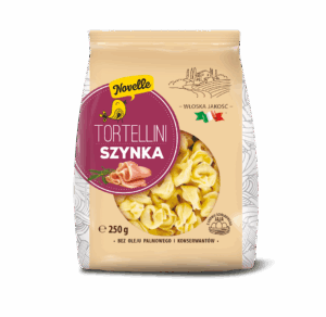 TORTELLINI Z SZYNKĄ 250 g - NOVELLE (1 szt.)