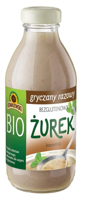 ŻUREK GRYCZANY RAZOWY BEZGLUTENOWY KONCENTRAT BIO 320 ml - KOWALEWSKI (1 szt.)