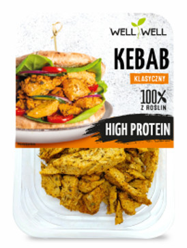 KEBAB ROŚLINNY 160 g - WELL WELL (2 szt.)