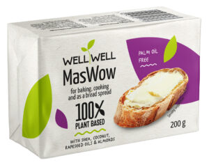 SMAROWIDŁO ROŚLINNE KOSTKA 200 g - WELL WELL (2 szt.)