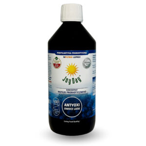 KONCENTRAT NAPOJU PROBIOTYCZNEGO OWOCE LASU BEZGLUTENOWY BIO 500 ml - JOY DAY (1 szt.)