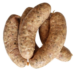 KIEŁBASA GRILLOWA Z MAJERANKIEM BIO 450 g - WASĄG (Z PÓŁKI) (1 szt.)