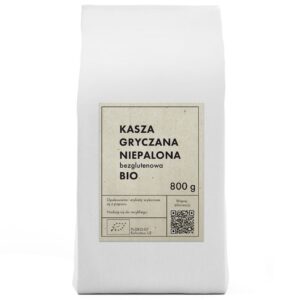KASZA GRYCZANA NIEPALONA BEZGLUTENOWA BIO 800 g - THE PLANET (1 szt.)