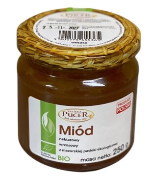 MIÓD WRZOSOWY BIO 250 g - PASIEKA PUCER (1 szt.)