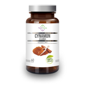 CYNAMON CEJLOŃSKI EKSTRAKT (400 mg) 60 KAPSUŁEK - SOUL FARM (2 szt.)