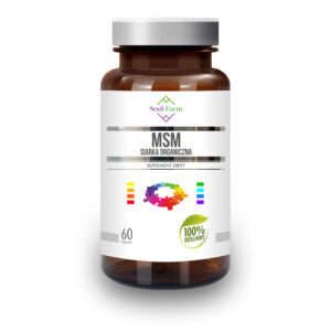 MSM SIARKA ORGANICZNA 60 KAPSUŁEK - SOUL FARM (2 szt.)