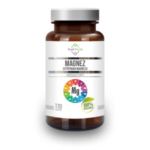 CYTRYNIAN MAGNEZU (650 mg) 120 KAPSUŁEK - SOUL FARM (1 szt.)