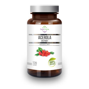 ACEROLA EKSTRAKT (600 mg) 120 KAPSUŁEK - SOUL FARM (1 szt.)