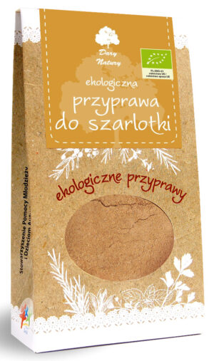 PRZYPRAWA DO SZARLOTKI BIO 50 g - DARY NATURY (2 szt.)
