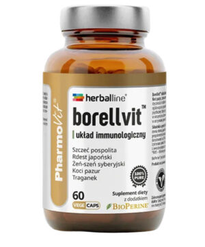 KAPSUŁKI NA UKŁAD IMMUNOLOGICZNY (BORELLVIT) BEZGLUTENOWE 60 szt. - PHARMOVIT (HERBALLINE) (1 szt.)