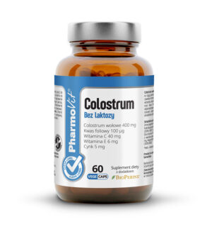 COLOSTRUM BOVINUM BEZGLUTENOWE 60 KAPSUŁEK - PHARMOVIT (CLEAN LABEL) (1 szt.)