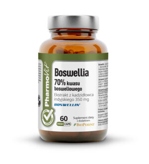 BOSWELLIA (350 mg) BEZGLUTENOWA 60 KAPSUŁEK - PHARMOVIT (CLEAN LABEL) (1 szt.)