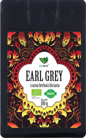 HERBATA CZARNA EARL GREY BIO 100 g - ECOBLIK (1 szt.)