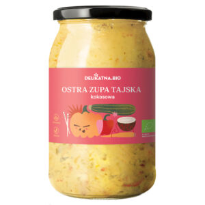 ZUPA TAJSKA OSTRA KOKOSOWA BIO 900 ml - DELIKATNA (1 szt.)