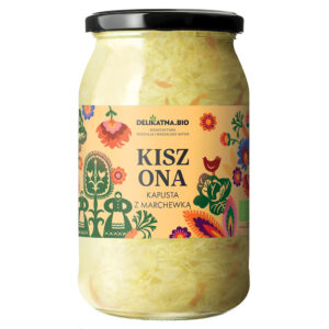 KAPUSTA KISZONA Z MARCHEWKĄ BIO 900 g (800 g) - DELIKATNA (2 szt.)