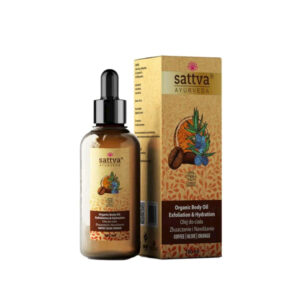 OLEJEK DO CIAŁA KAWA I POMARAŃCZA ZŁUSZCZANIE I NAWILŻANIE ECO 100 ml - SATTVA (AYURVEDA) (1 szt.)