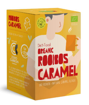 HERBATKA ROOIBOS O SMAKU KARMELOWYM (ROOIBOS CARAMEL) BIO (20 x 1,5 g) 30 g - DIET-FOOD (2 szt.)