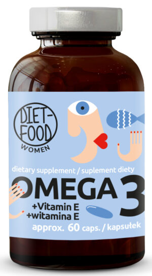 OMEGA-3 60 KAPSUŁEK - DIET-FOOD (1 szt.)