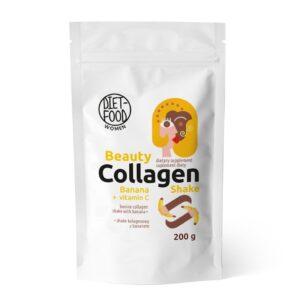 SHAKE KOLAGENOWY Z WITAMINĄ C I BANANEM 200 g - DIET FOOD (1 szt.)